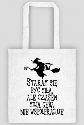 Staram się być miła (torba) cg