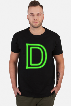 Koszulka Męska D Neon