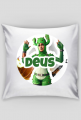 Poduszka Deus Logo