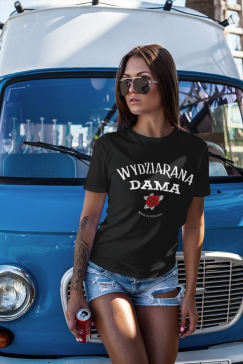 Koszulka"Wydziarana Dama"