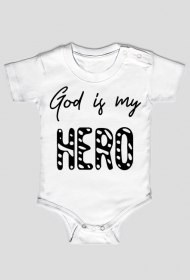 GOD IS MY HERO CHRIST JESUS CHRISTIAN FAITH JEZUS CHRYSTUS BÓG WIARA