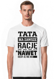 Prezent na dzień ojca - Tata ma zawsze rację