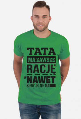 Prezent na dzień ojca - Tata ma zawsze rację