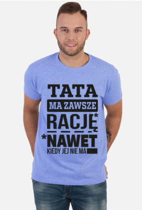 Prezent na dzień ojca - Tata ma zawsze rację