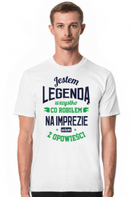 Śmieszna koszulka - Jestem legendą