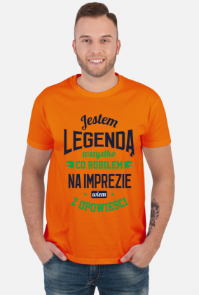 Śmieszna koszulka - Jestem legendą