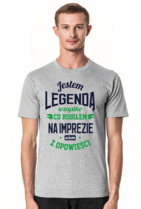 Śmieszna koszulka - Jestem legendą