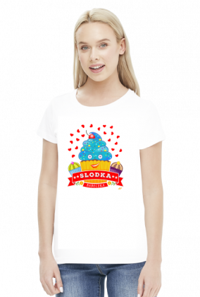 Słodka Babeczka - Koszulka damska