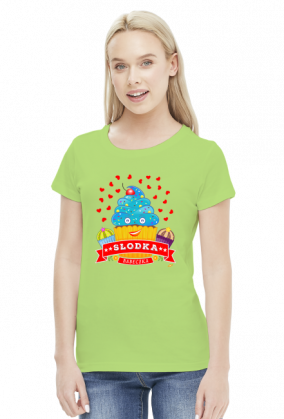 Słodka Babeczka - Koszulka damska