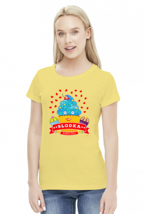 Słodka Babeczka - Koszulka damska