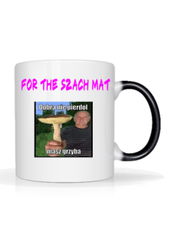 Kubek "For the SZACH MAT"