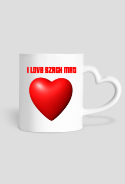 kubek "I love Szach Mat"