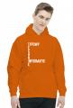 Typowy Technik Informatyk (bluza męska kaptur) jg