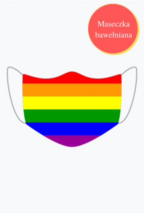 Maska kolory LGBT