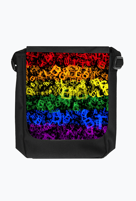 LGBT tęcza kolory torba na ramię