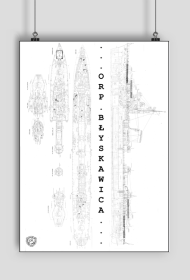 Plakat A1 ORP BŁYSKAWICA PLANY