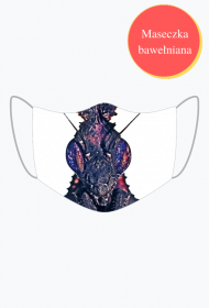 Maska z Modliszką Phyllocrania paradoxa