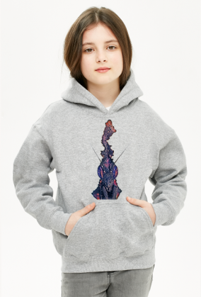 Bluza z kapturem dla dzieci Phyllocrania paradoxa