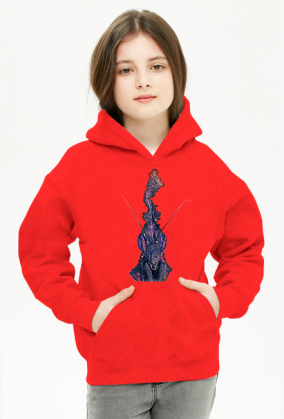 Bluza z kapturem dla dzieci Phyllocrania paradoxa