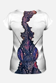 Koszulka fullprint damska Phyllocrania paradoxa
