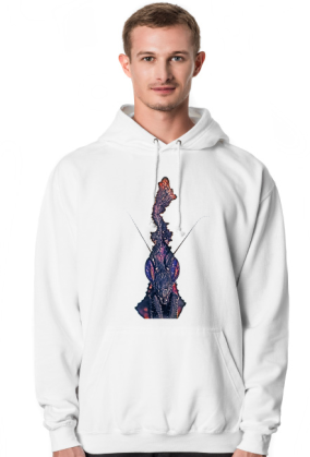 Bluza z kapturem 2 Phyllocrania paradoxa