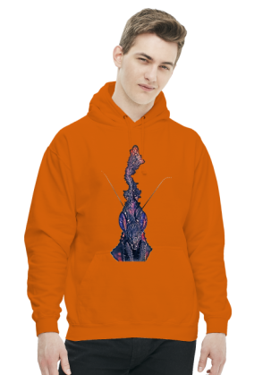 Bluza z kapturem 2 Phyllocrania paradoxa