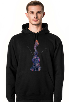 Bluza z kapturem 2 Phyllocrania paradoxa