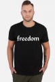 T-Shirt męski czarny