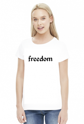 T-Shirt damski biały