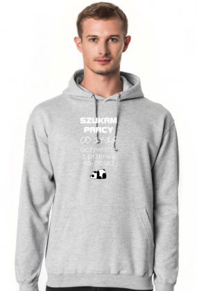 Praca Marzeń (bluza męska kaptur) jg