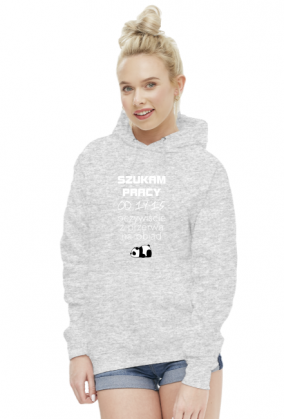 Praca Marzeń (bluza damska kaptur) jg
