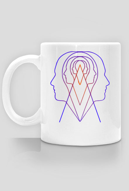 Kubek Biały Diamentowego Ducha