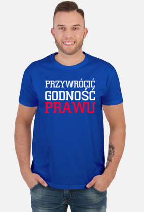 Przywrócić godność prawu koszulka