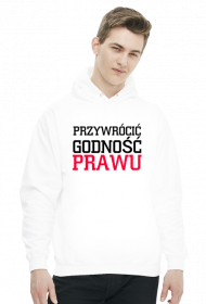 Przywrócić godność prawu bluza z kapturem