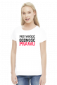 Przywrócić godność prawu koszulka damska