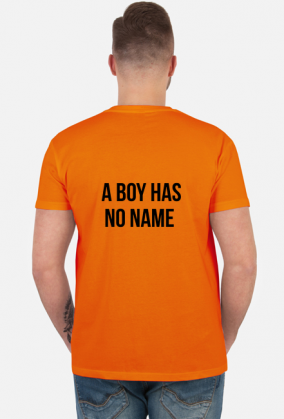 t shirt z napisem boy has a name