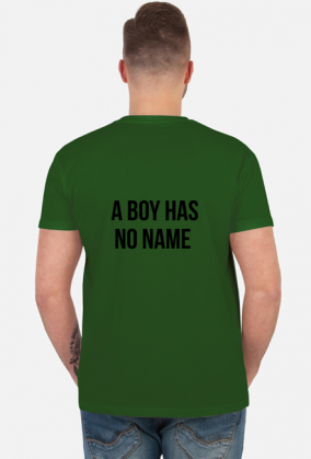 t shirt z napisem boy has a name