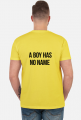 t shirt z napisem boy has a name