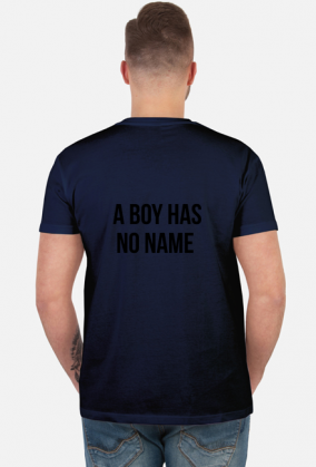 t shirt z napisem boy has a name