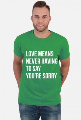 t shirt czarny black love quote