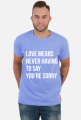 t shirt czarny black love quote