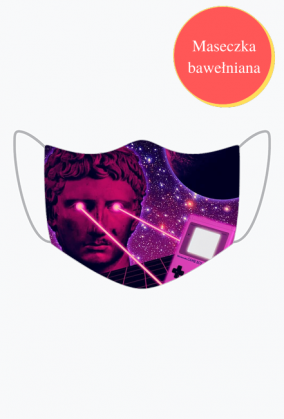 maseczka retro vaporwave v2