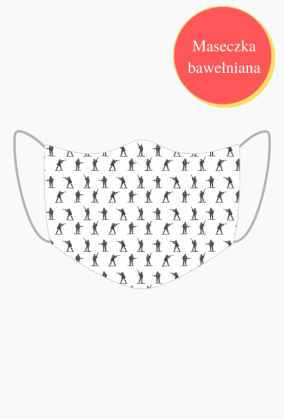 Żołnierzyki maska biały