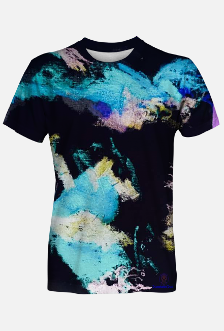 Koszulka cała 3 DiamentowyDuch. Naniesiony obraz z pracowni Kamili Ottenberg Kaminskiej