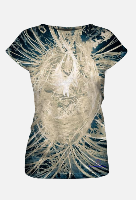 Koszulka cała 5 DiamentowyDuch. Naniesiony obraz z pracowni Kamili Ottenberg Kamińskiej.