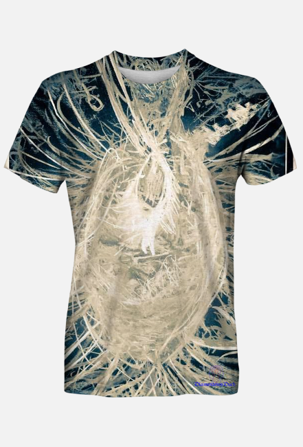 Koszulka cała 6 DiamentowyDuch. Naniesiony obraz z pracowni Kamili Ottenberg Kamińskiej.