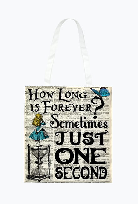 Alice in wonderland - bag