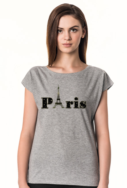 Paris koszulka damska BW