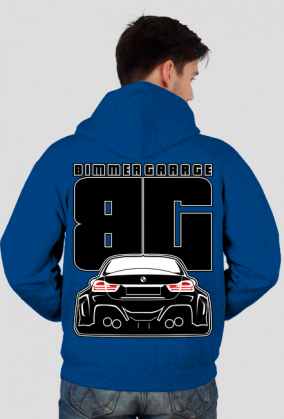 BGM4 Bimmer Garage (bluza męska rozpinana)