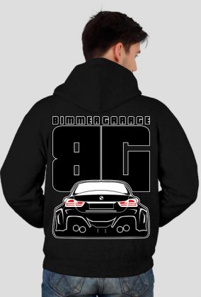 BGM4 Bimmer Garage (bluza męska rozpinana)